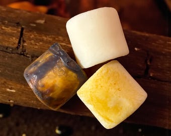 Large Marshmallows Wax Food Embeds, Candle Embeds, Faux Food, Wax Marshmallows, S’mores