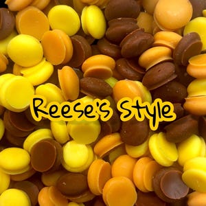Candy Chocolates Wax Embeds, M & Ms Embeds, Wax Candy, Faux Food, Fake Candy Reese’s Pieces