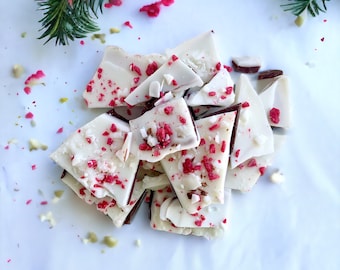 Peppermint Bark Wax Embeds, Wax Melts, Wax Embeds, Christmas Embeds, Wax Bark