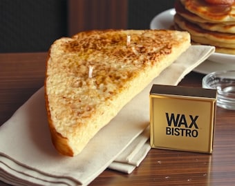 Daily Toast Special Candle, Wax Bistro Menu, Gifts, Food Candle, Special, Breakfast, Wax Food