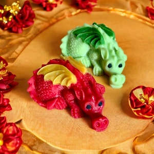 Baby Dragon Wax Embeds, Wax Embeds, Wax Dragon, Unique Embeds, Dragon Embed, Fake Dragon