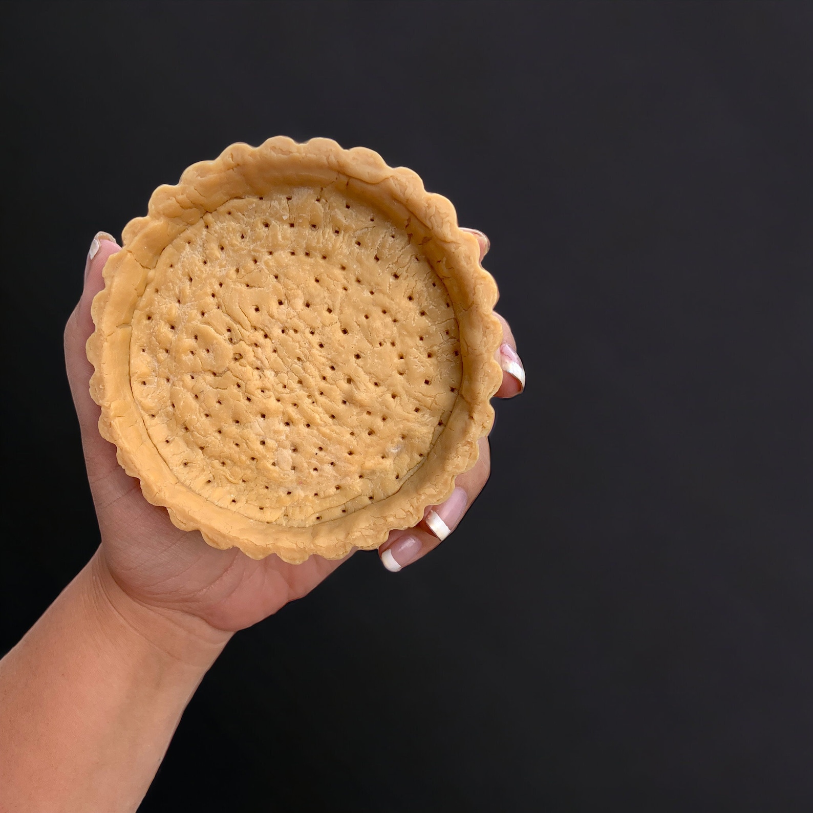 4” Pie Tart Crust Wax Embed, Tart Crust, Wax Crust, Tart Crust Embed ...
