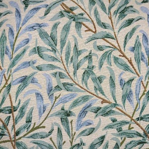 Willow Bough By William Morris Custom Made To Measure Fully Lined Curtains SEASPRAY 3&quot; Heading Tape