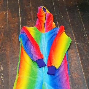 Cache-couche en polaire Arc-en-ciel Adulte Enfant
