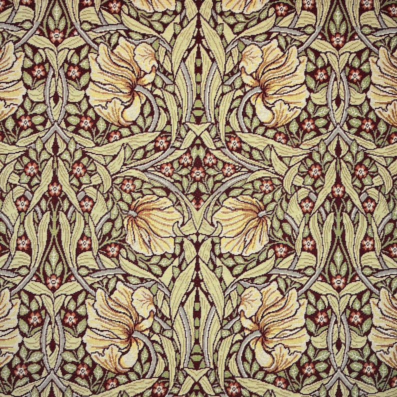 Pimpernel Tapestry Fabric by William Morris DAMSON - Etsy