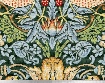 Strawberry Thief Tapestry Fabric By William Morris BOTTLE