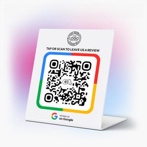 Beoordeel ons op Google Plaque: aanpasbare Google-recensieplaat met NFC- en QR-teken: het ultieme hulpmiddel voor online zichtbaarheid en reputatie