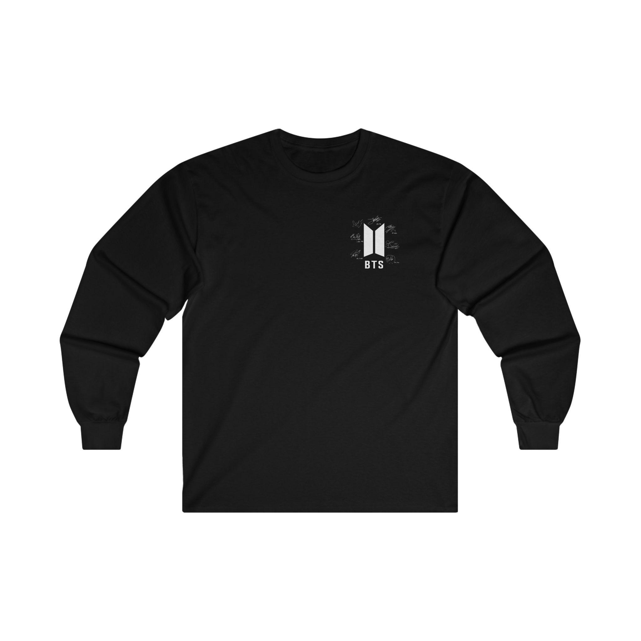 BTS 10th Anniversary Long Sleeve L/S Tshirt Discography Etsy