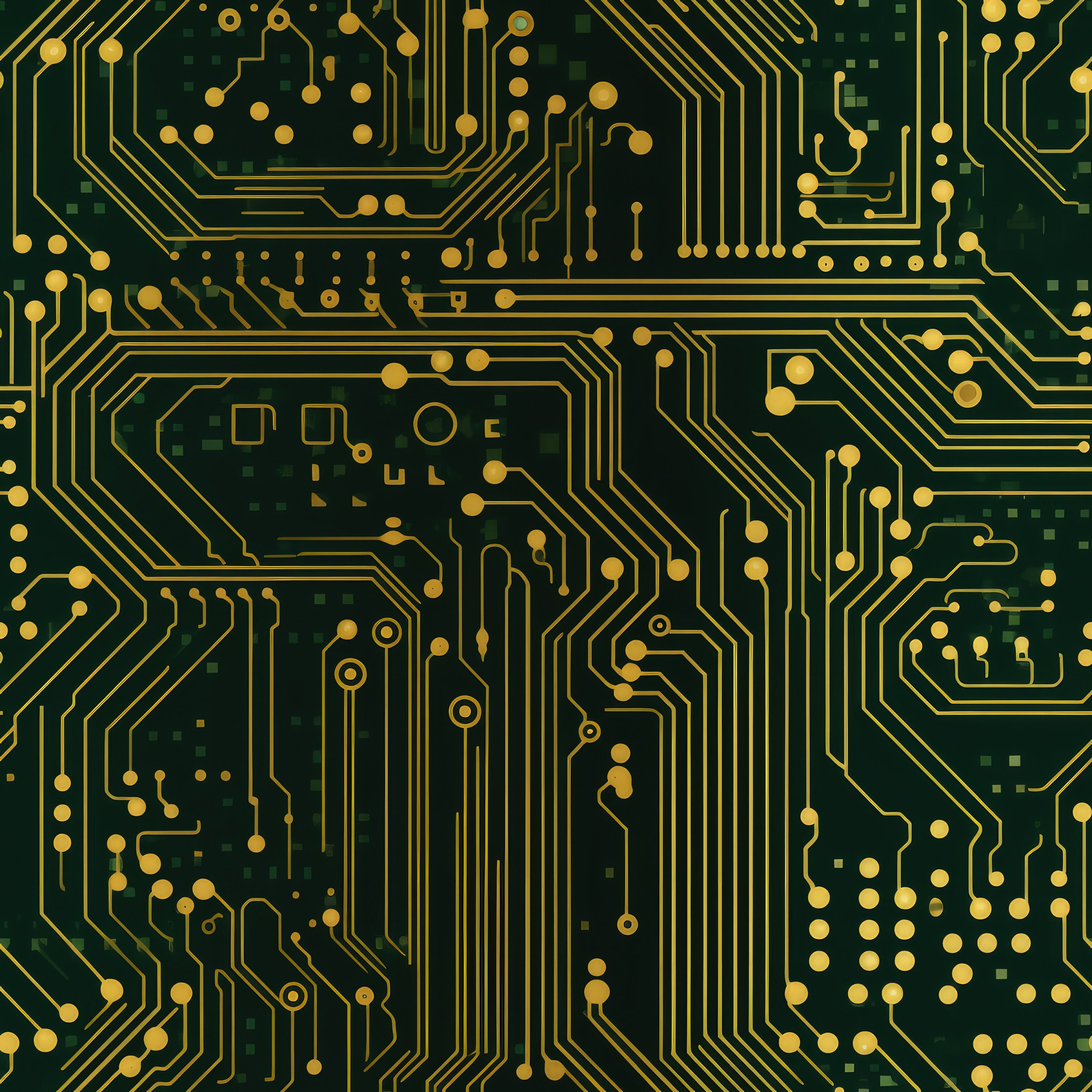 Circuit Board Inspired Theme Illustrations, 20 Patterns, Seamless - Etsy