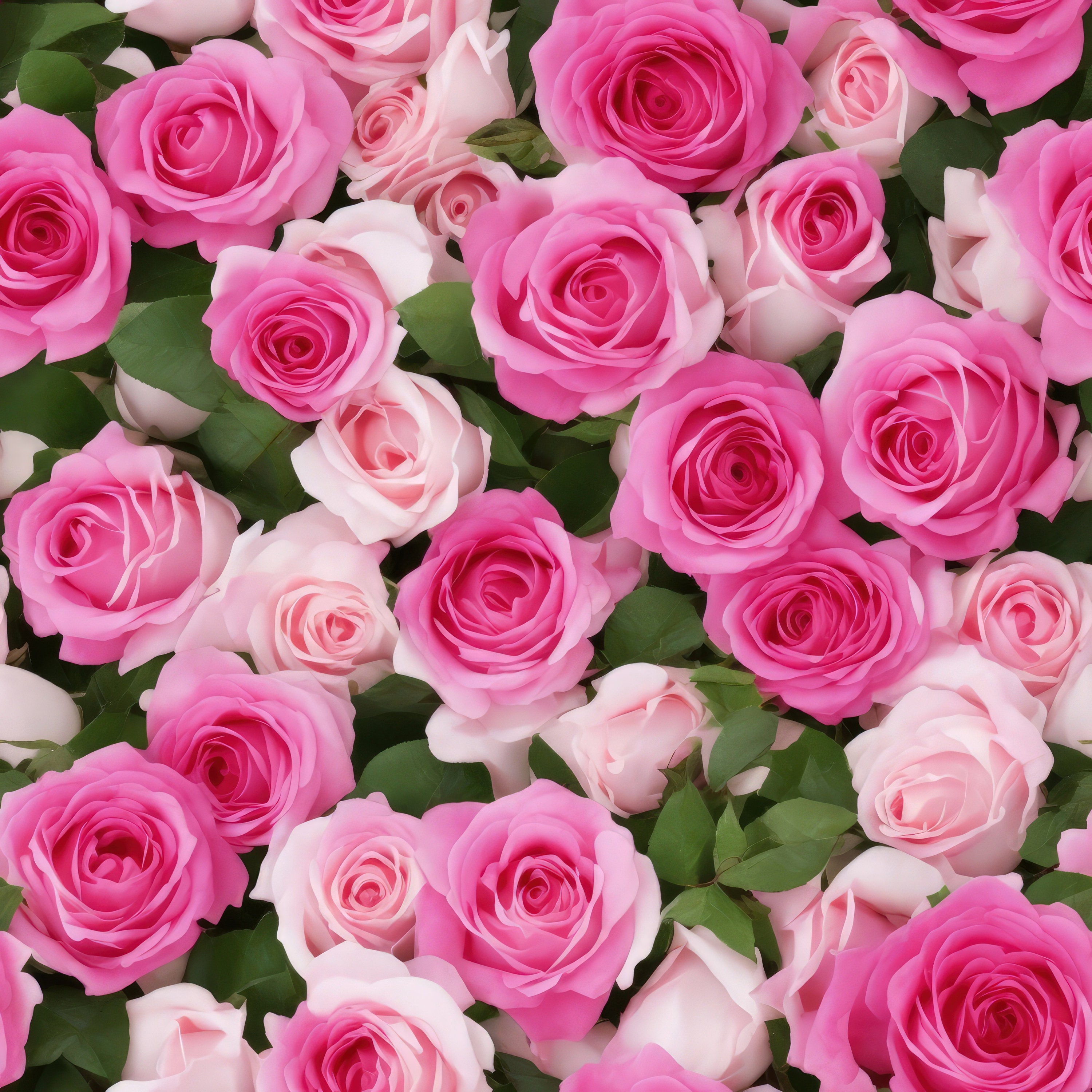 Pink Roses Shape Pink Roses - 12 Pattern Digital Download (seamless) - Etsy