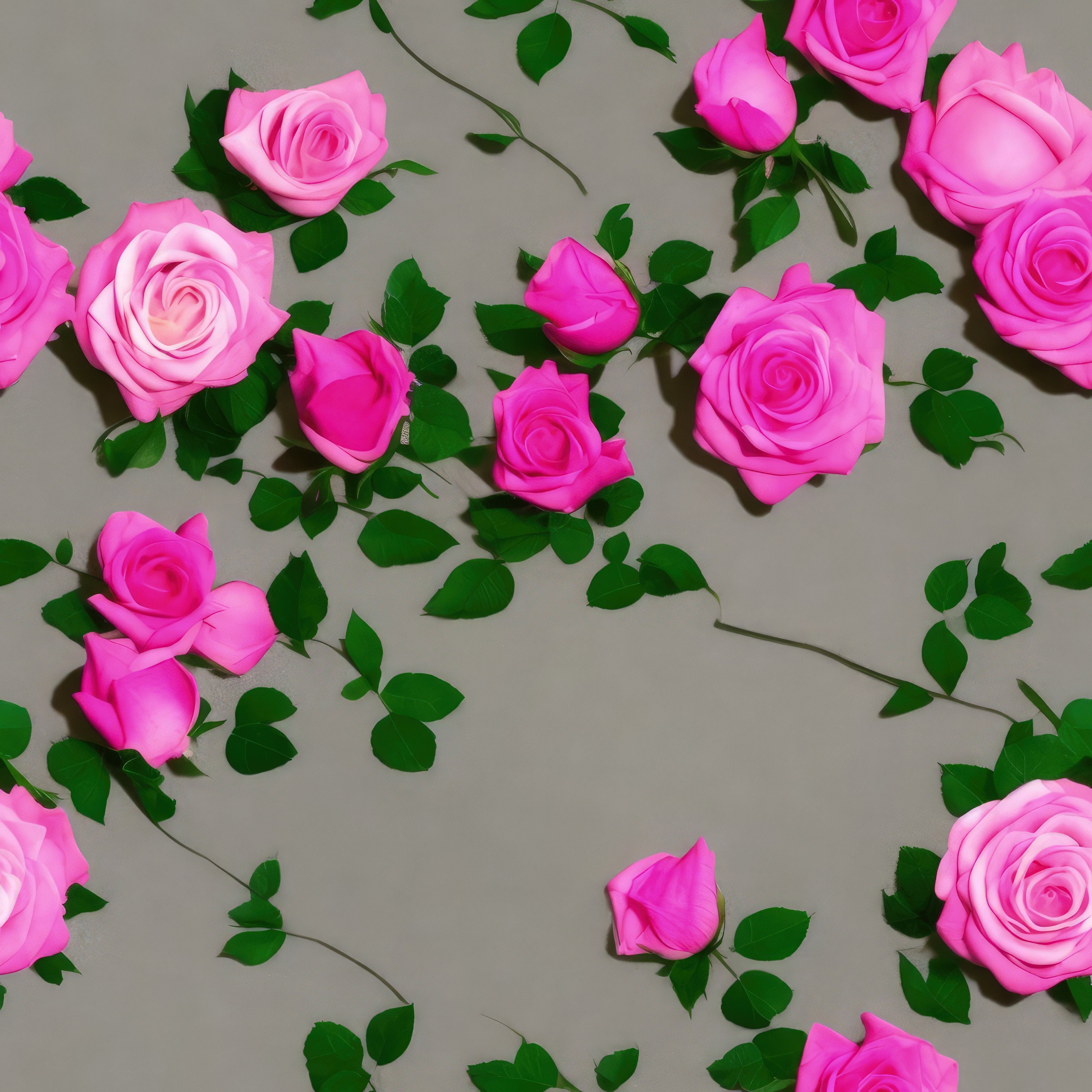 Pink Roses - 12 Pattern Digital Download (seamless) - Etsy
