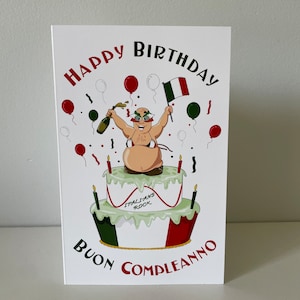 Carte d'anniversaire italienne