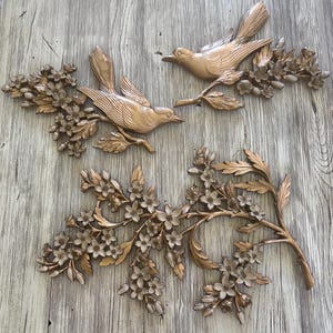 Syroco Birds Dogwood - Etsy