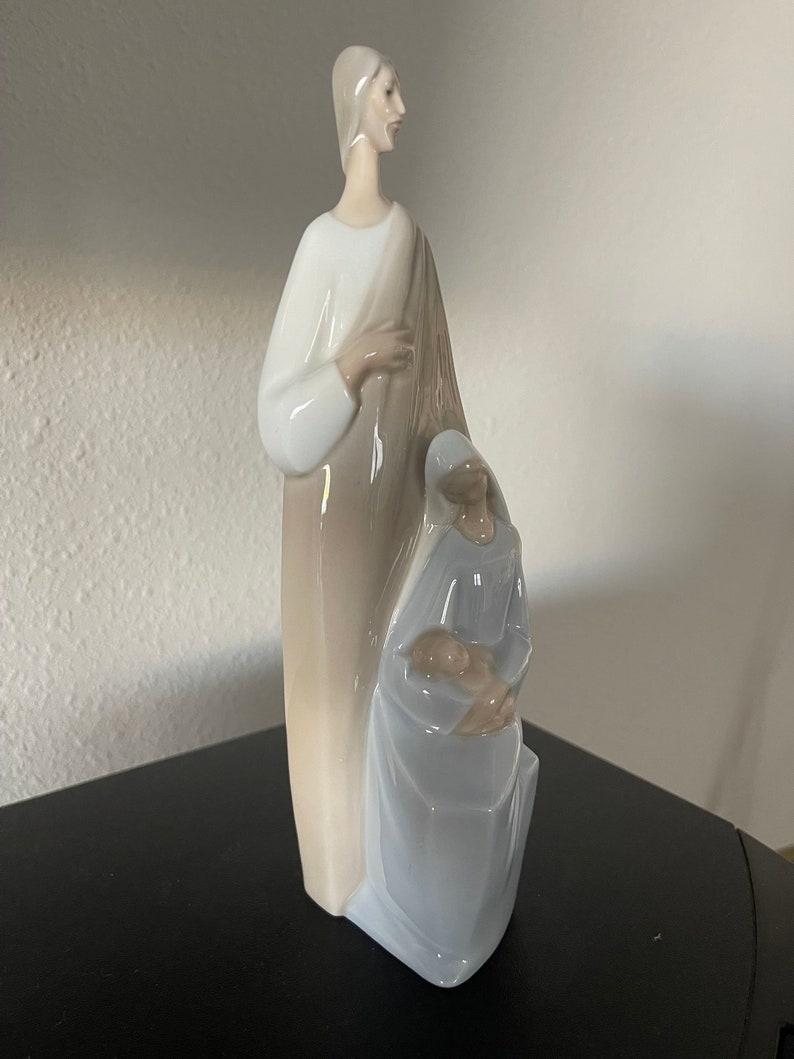 LLADRO Holy Family Porcelain Figurine 4585 Vintage Etsy