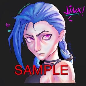 Arcane jinx acrylic keychains