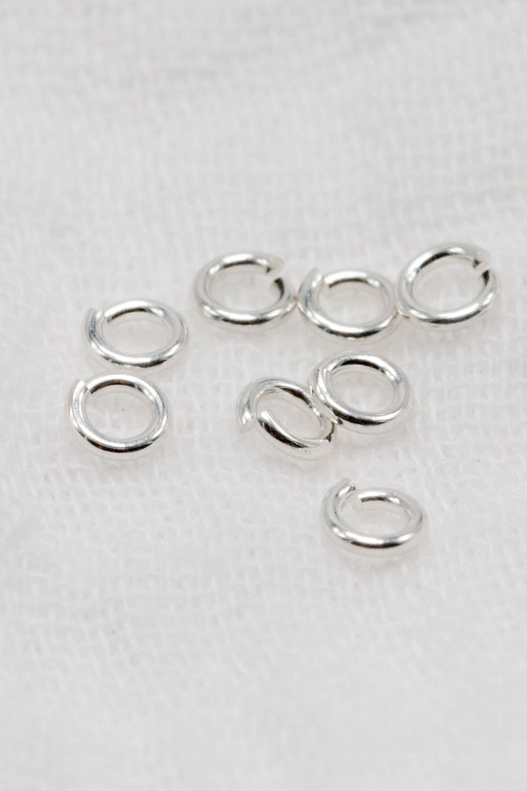 3mm 22g Sterling Silver Open Jump Rings (50 Pack) - Etsy