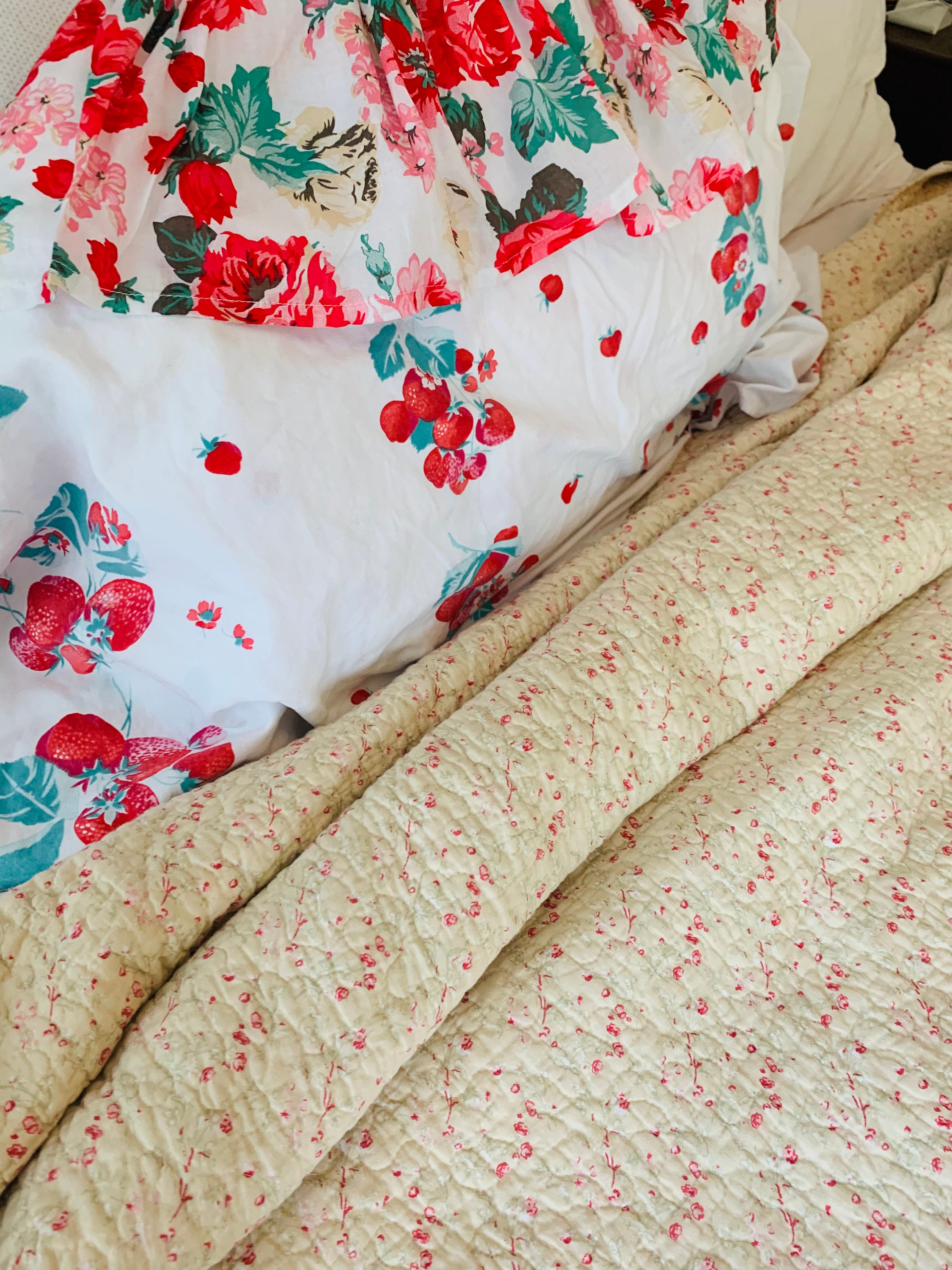 Antique Style Quilt Large Queen or Standard King Etsy