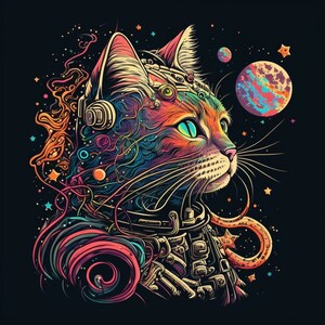 Space Commander Cat