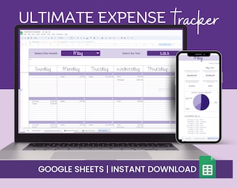 Szablon automatycznego śledzenia wydatków i wynagrodzeń dla Arkuszy Google, automatyczne śledzenie wydatków i wynagrodzeń w widoku Kalendarz