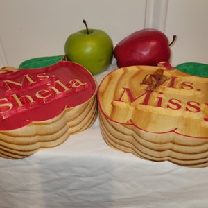 Personalized Name Apple
