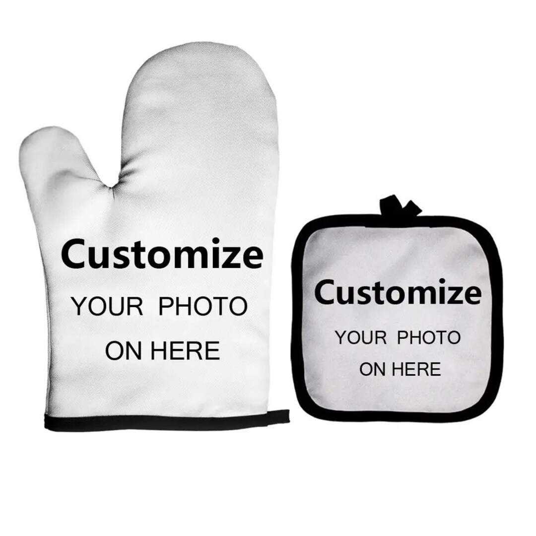 Personalized Oven Mitts Custom Oven Gloves Etsy