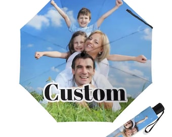 Personalisierter Fotoschirm | Kundenspezifisches Bild-Regenschirm