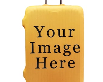 Benutzerdefinierte Foto/Design Gepäckabdeckung | Personalisierte Kofferabdeckung
