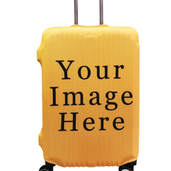 Custom Photo/Design Luggage Cover | Personalized Suitcase Cover
