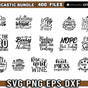 Sarcastic svg bundle, Funny svg, sarcastic png, Sublimation Designs, sarcastic quotes, sarcastic sayings, Instant Download image 6