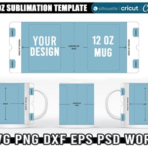 12 Oz Mug Sublimation Designs - Etsy