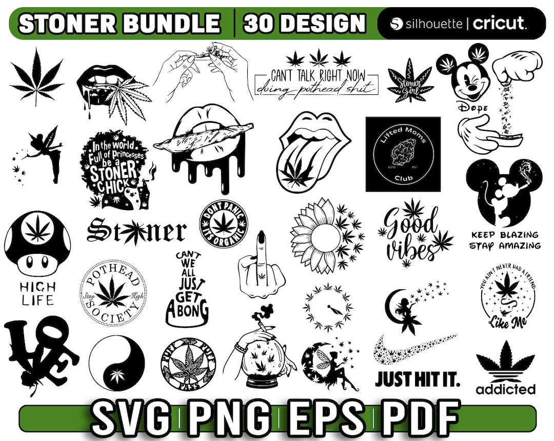 Stoner Svg, Cannabis Svg, Trippy Svg, Weed Svg, Pot Svg for Cricut ...