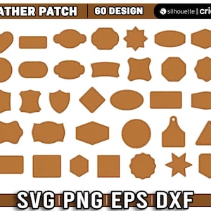 leather patch svg, leather patch png files, leather hat patch svg, leather laser cut files, svg for cricut, Laser files, Instant Download