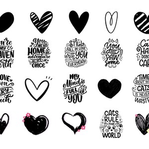 500+ Liebes-Svg-Bundle, Herz-Svg, Valentinstag SVG, Liebes-Zitat, Liebes-Hemden, Clipart-Dateien, SVG für Cricut, Schnittdateien, Instant Download Bild 6