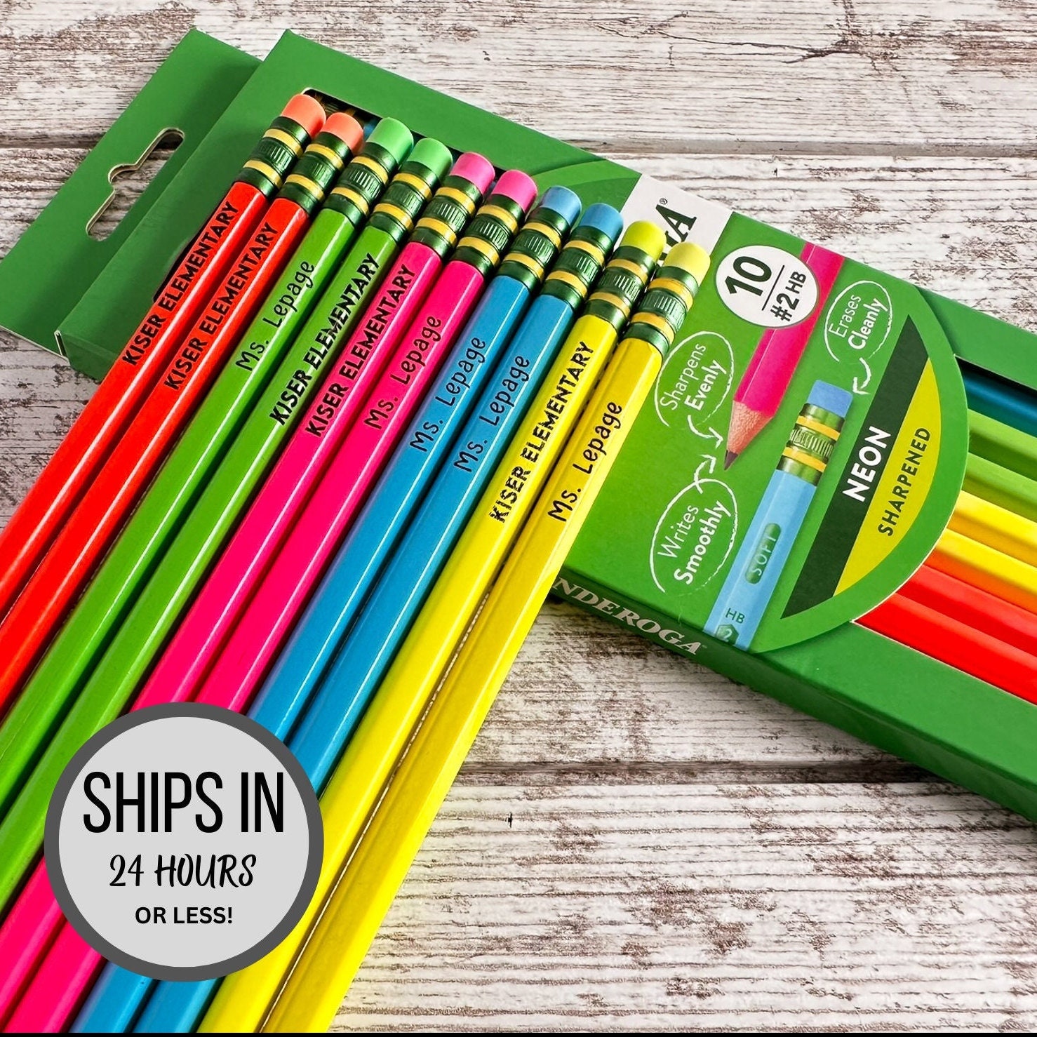 12 pc Scented refillable Graphite Lead Pencils - #2 Fruit Scented Kids  Multi Point Stackable Pencils. Fun Smelly Pencils for Kids Birthday Party