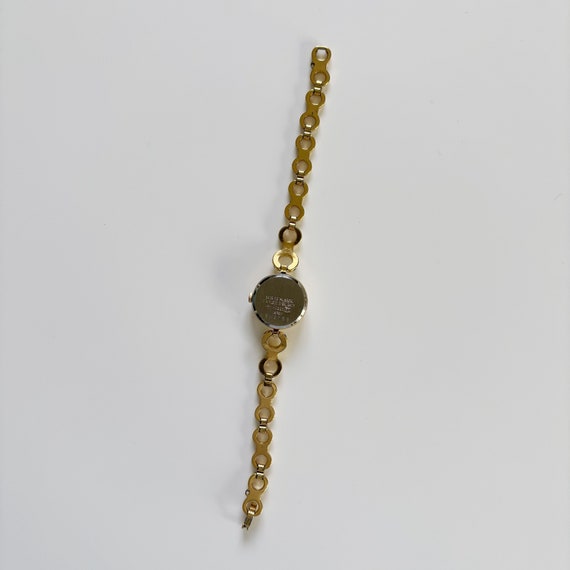 Seiko Alba Round Gold Watch - image 5