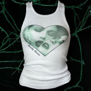 Type O Negative Bloody Kisses Graphic Tank Top | Goth Metal Ribbed Women’s Fitted Tank | Vintage Inspired | Magdala Saint Y2K Alt Style Band