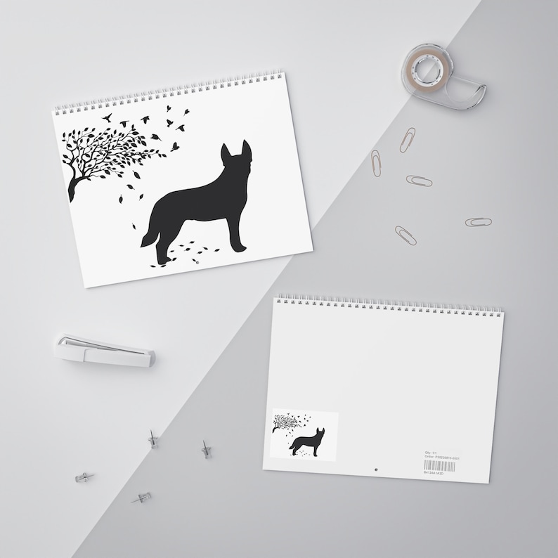 Australian Cattle Dog Calendar 2024 Blue Heeler Calender Blue Heeler
