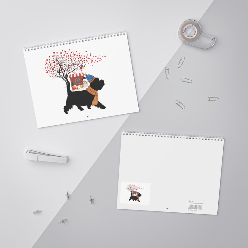 Yorkie Calendar 2025 Yorkie Wall Calendar Gift 12 Month Calendar Yorkie