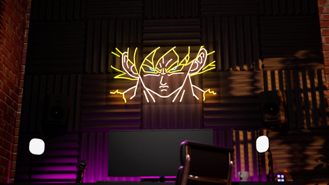 Handmade Anime Character LED Neon Sign: Game Room Wall Decor - Etsy