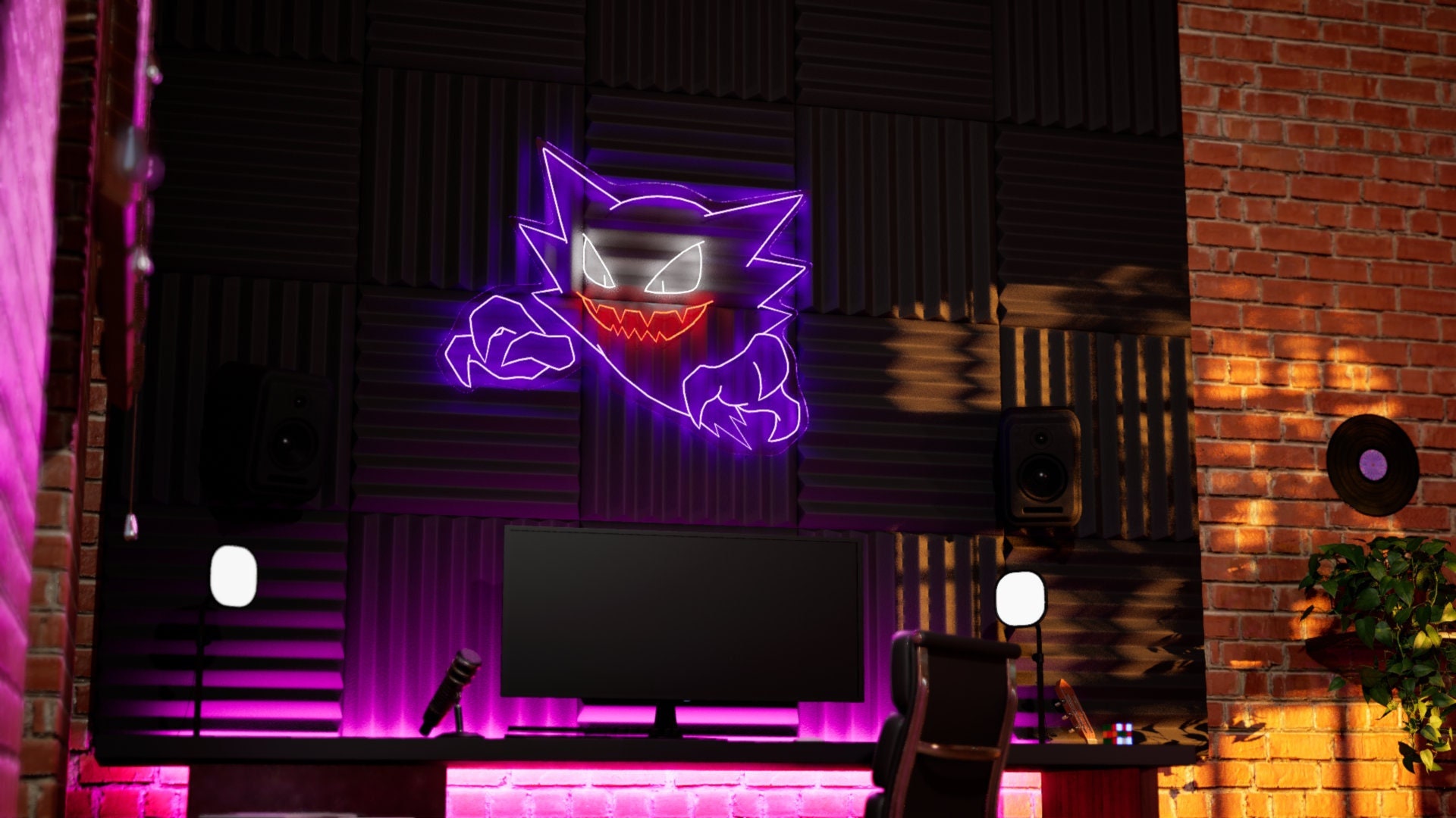 Gengar neon sign - Etsy 日本