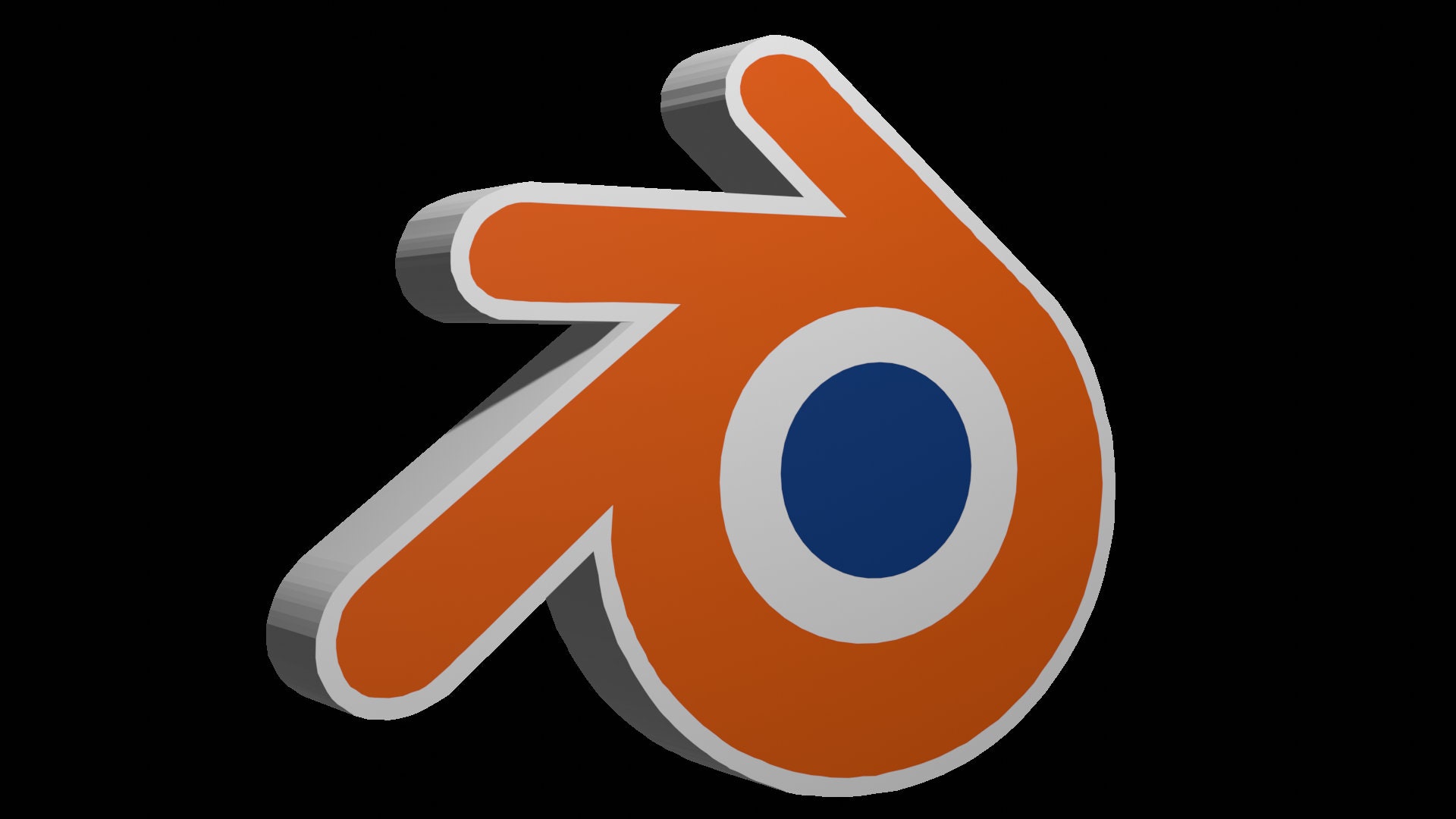 Blender Logo 3D Model Etsy