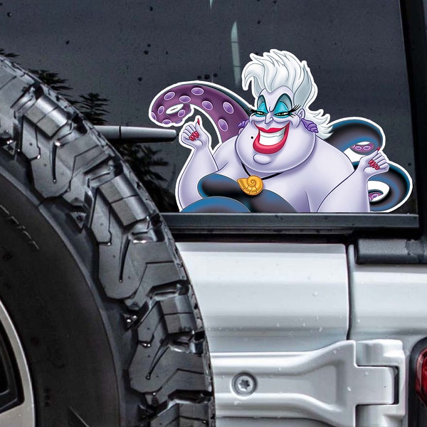 Ursula peeker Vinyl Sticker Great for Parties, Car Windows/bumpers Laptop High Quality Weather Proof Sticker