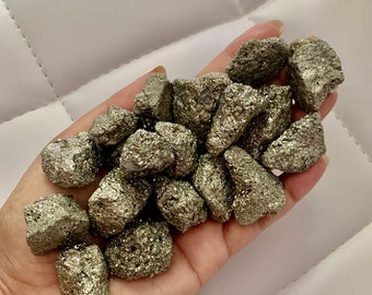 Nice and Chunky Pyrite rough pieces for manifesting wealth and prosperity, good for Displaying, Meditation, Gift Ideas