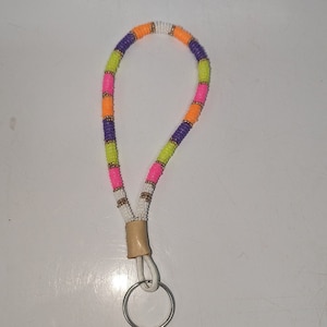 Beaded Rope Keychain