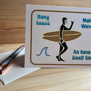 Make Waves - Surf / Congratulations / New Job / Home / Graduation / Adventure / Birthday / Travel - Made in British Columbia, Canada