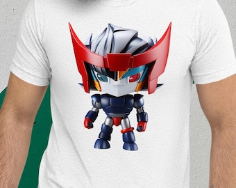 Majestic Mini Mazinger Z Remix Tee: Iconic Fusion! Conquer New Horizons with Style!