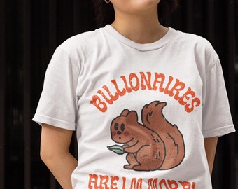 Billionaires are Immoral Unisex Jersey Short Sleeve Tee
