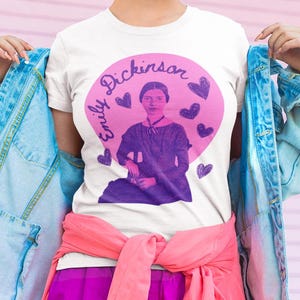 Emily Dickinson Unisex Jersey Short Sleeve Tee