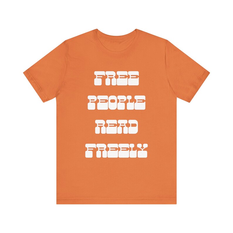 Free People Read Freely Intellectual Freedom Unisex Jersey Short Sleeve Tee Bild 7