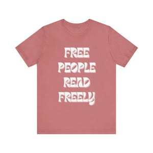 Free People Read Freely Unisex Jersey Short Sleeve Tee image 2